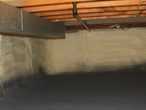 crawl space spray insulation for Kansas