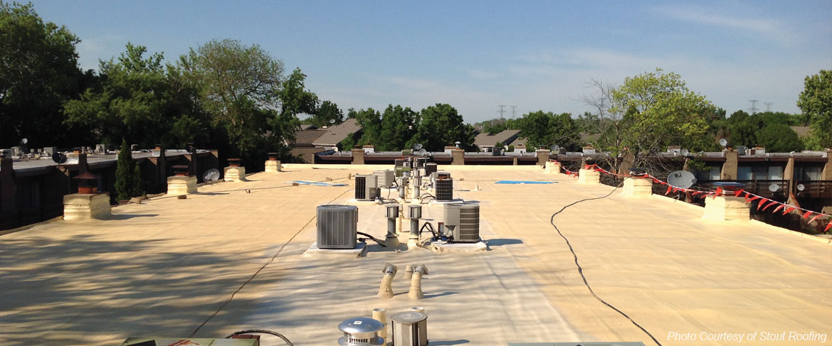 spray foam roofing systems for Kansas